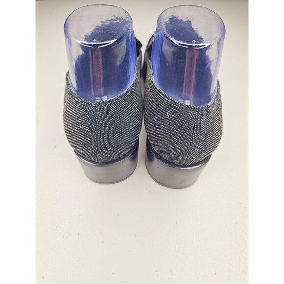 Stuart Weitzman Black Loafer Tortoise Trim Size 10 Slip-On Designer Shoes Flats - Picture 8 of 9